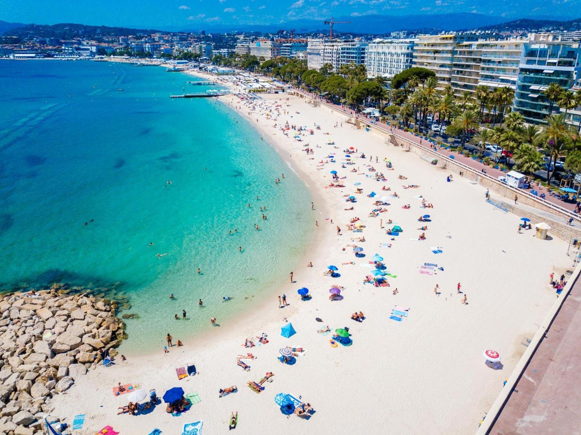Flo & Rose Azur - Duplex Vue Mer Terrasses Piscine Jardins Parking 戛纳 外观 照片